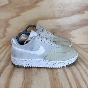 Nike - Air Force 1 Crater - Sneakers - Summit White - Women's - 7 - CT1986-100